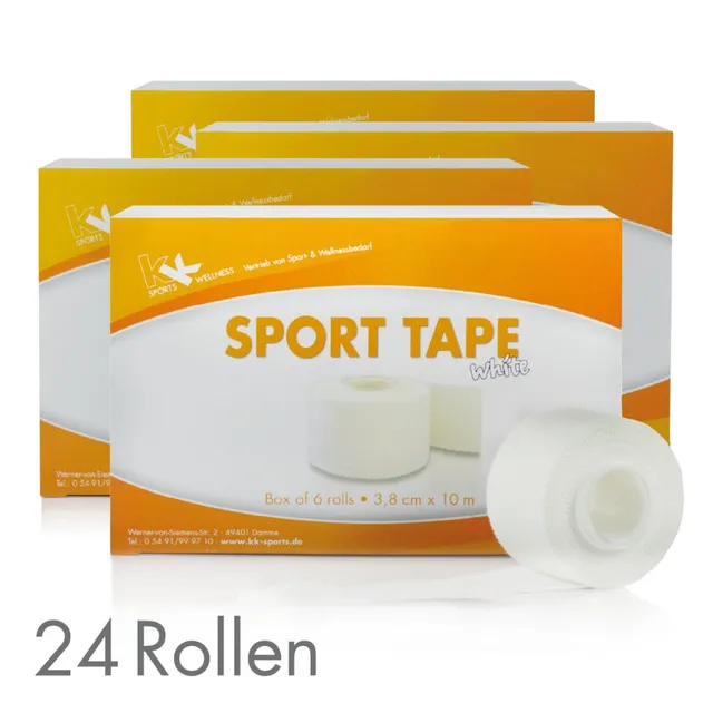 kk-sporttape-wei-3-8cm-x-10m-unelastisch-24-rollen image 1
