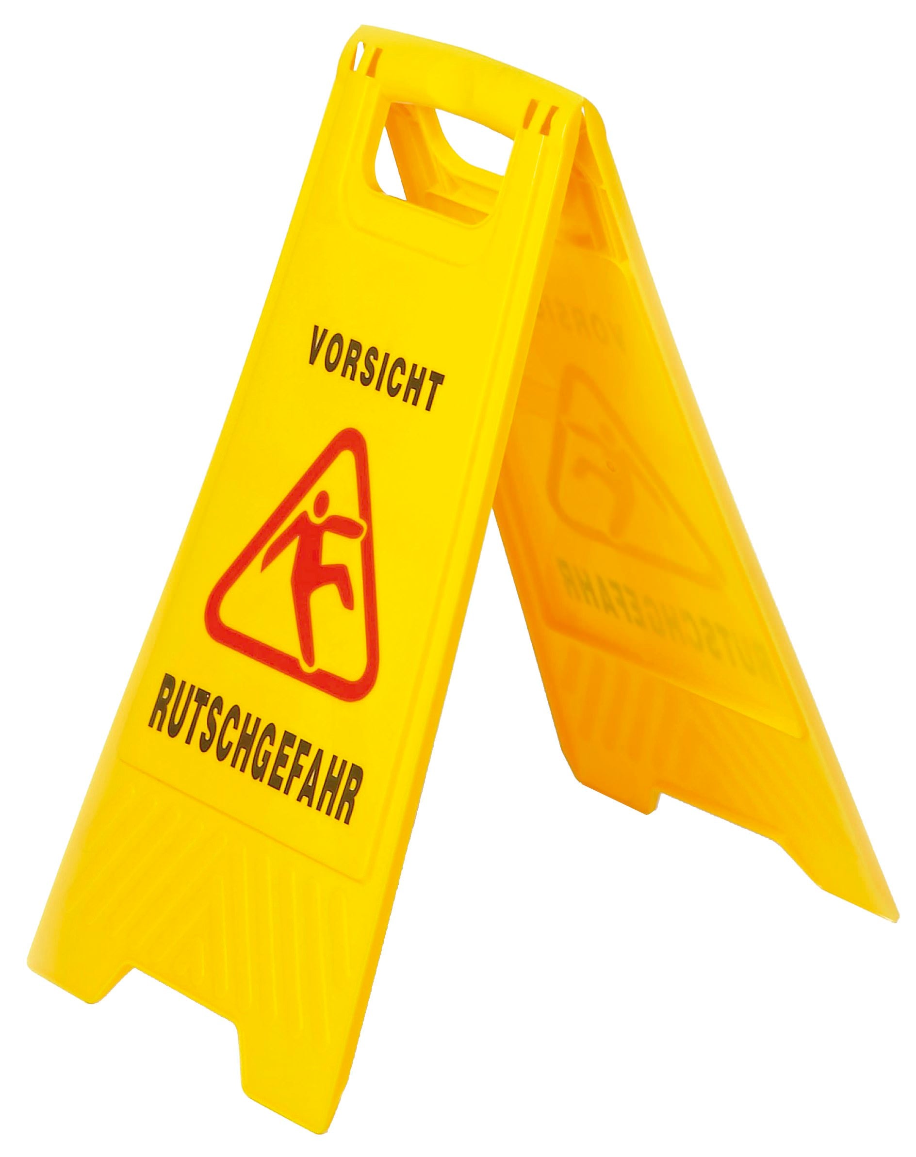 floorstar-warnschild-vorsicht-rutschgefahr-aufsteller-gelb image 1