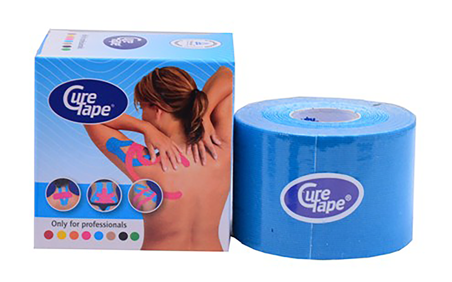 curetape-kinesiologie-tape-5-cm-x-5-m-blau-elastisch image 3