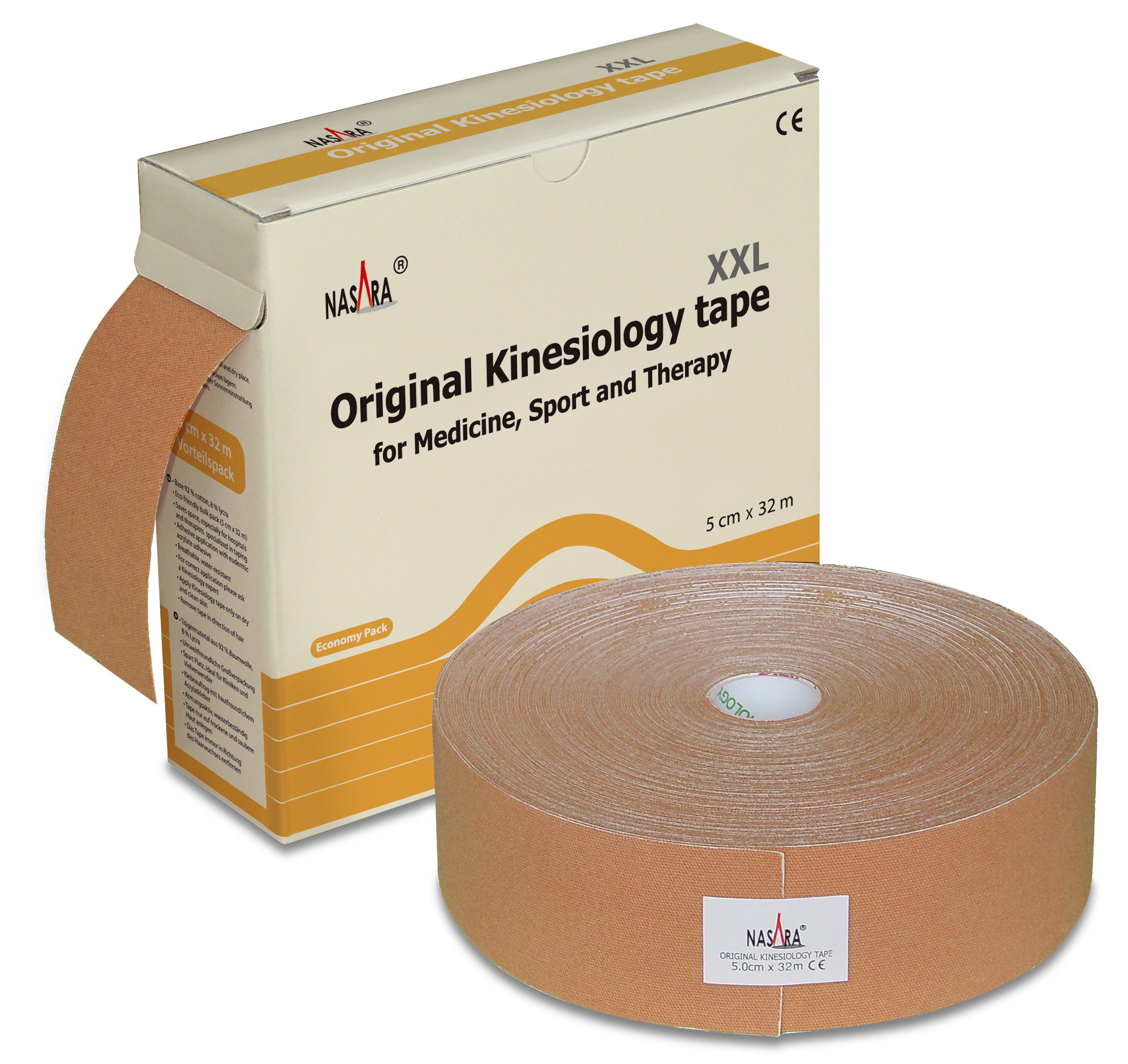 nasara-kinesiologie-tape-xxl-5-cm-x-32-m-pink-latexfrei image 3