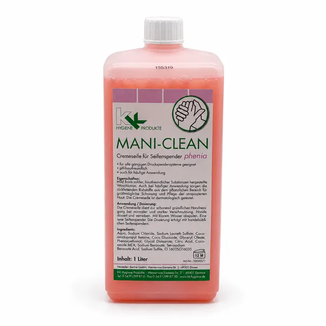 mani-clean-phenia-handwaschseife-cremeseife-1-liter-blumig image 1