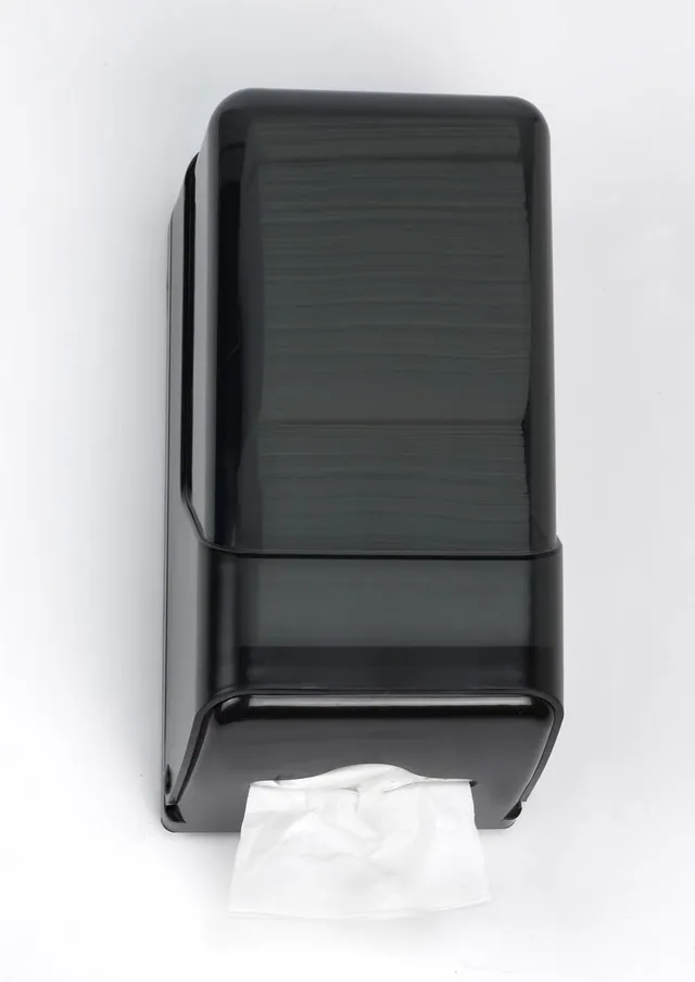 toilettenpapierspender-hp-99559-schwarz-f-r-einzelblatt image 1
