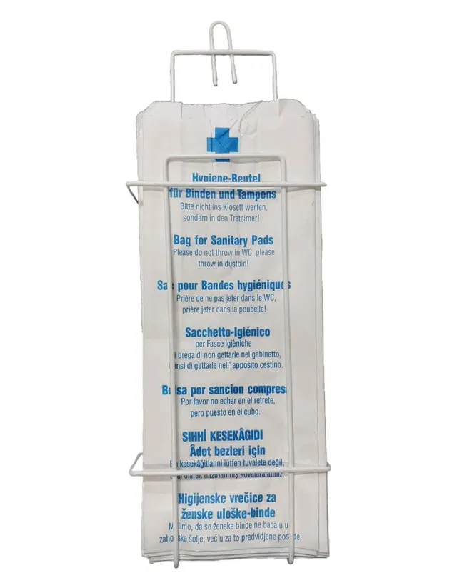 fripa-wandhalter-f-r-hygienebeutel-130x55x380-mm-wei image 1