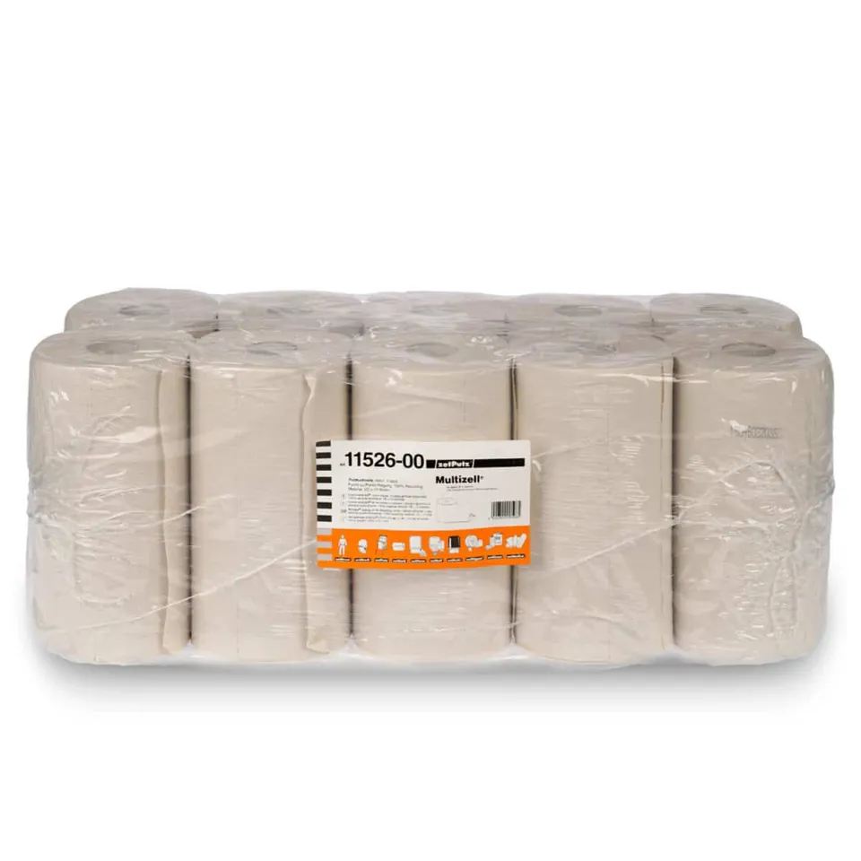 multizell-putztuchrolle-natur-3-lagig-38x24-cm-10-rollen image 1