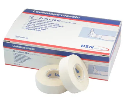 leukotape-classic-tape-2cm-x-10m-wei-12-rollen-unelastisch image 1