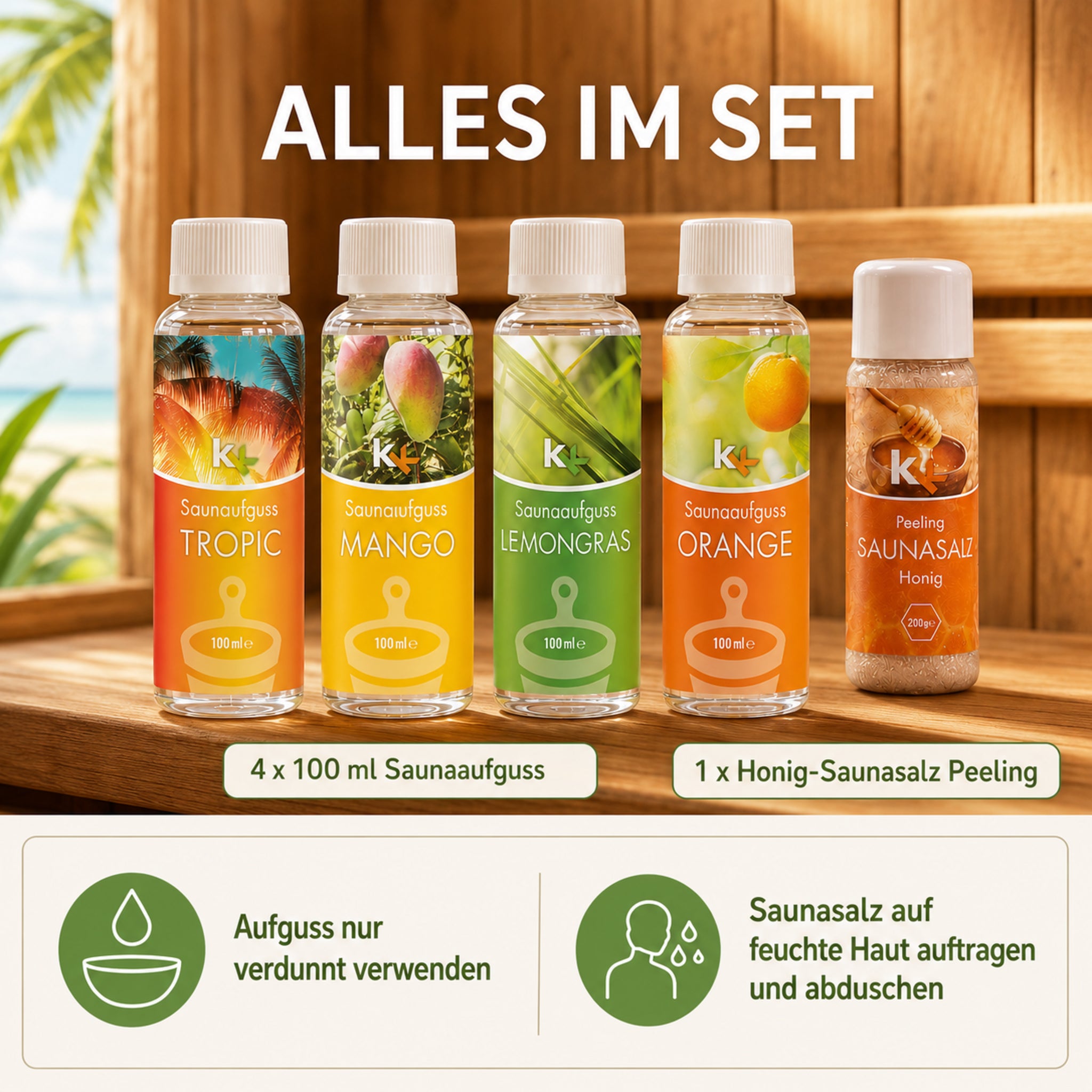 kk-saunaaufguss-set-karibik-4x100ml-salzpeeling-200g image 8