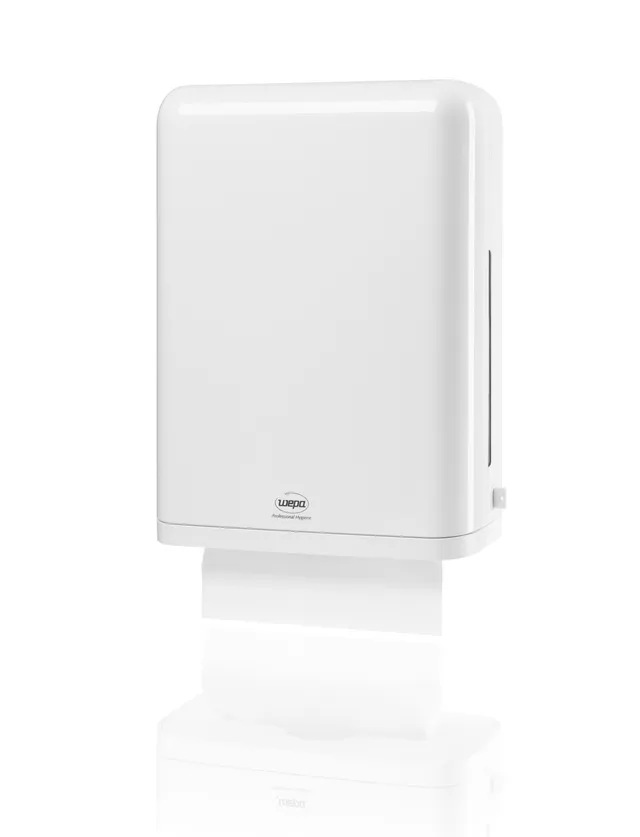 wepa-professional-falthandtuchspender-wei-gro-kunststoff image 1