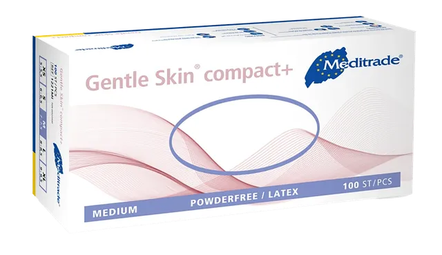 meditrade-gentle-skin-compact-latexhandschuhe-100-st-ck-puderfrei image 1