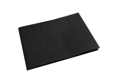 unigloves-patientenserviette-schwarz-33x45-500-st-ck-2-lagig image 1