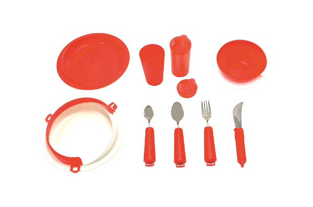 sundo-speiseset-extra-geschirrset-alzheimer-rot image 1