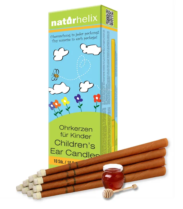 naturhelix-kinder-ohrkerzen-propolis-ohrkerzen-10-st-ck-gazefilter image 1