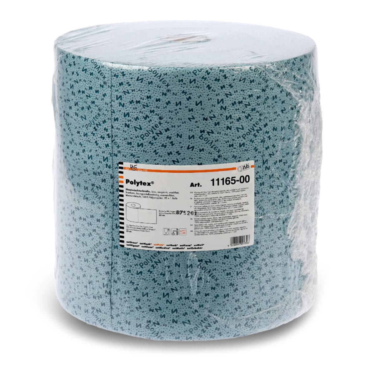 polytex-nasswischtuch-rolle-blau-38x32-cm-fusselarm image 1