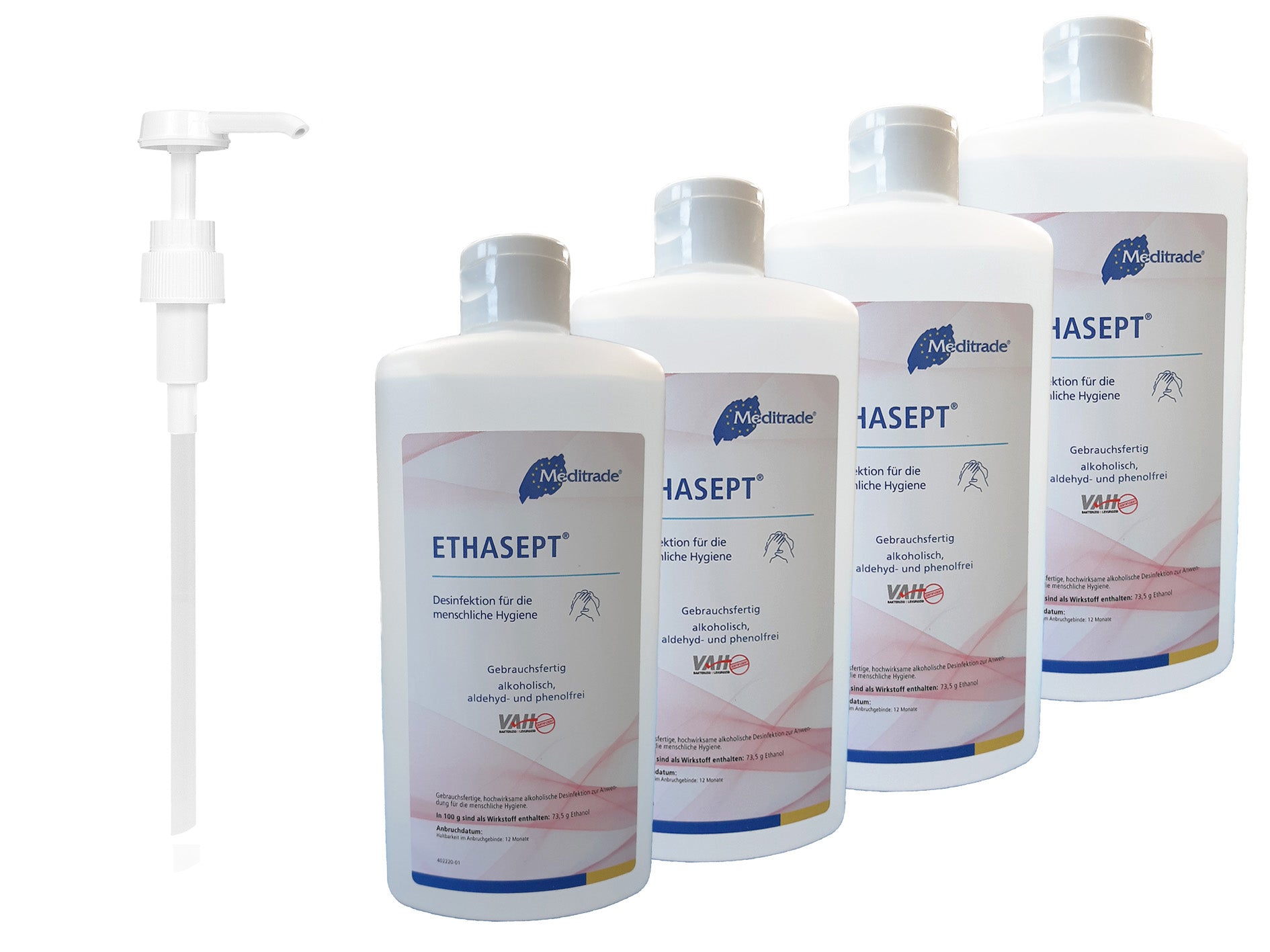 meditrade-ethasept-h-ndedesinfektion-4x500ml-pumpe image 1
