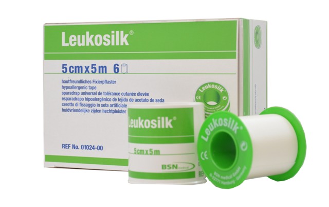 leukosilk-fixierpflaster-wei-2-5-cm-x-9-2-m-rolle image 1
