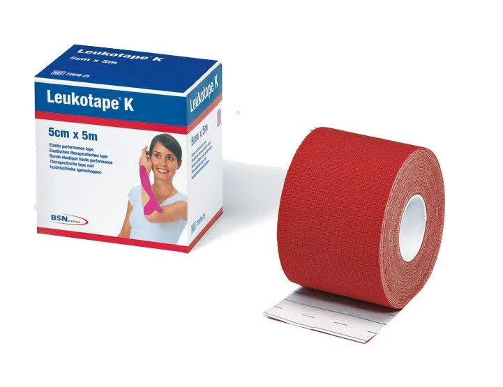leukotape-k-kinesiologie-tape-rot-5-cm-x-5-m image 1