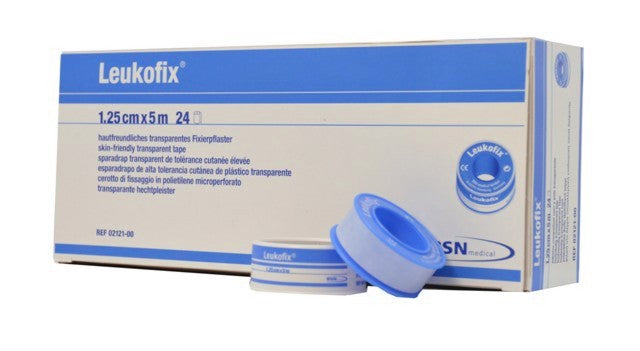 leukofix-fixierpflaster-transparent-1-25-cm-x-5-m-rolle image 1