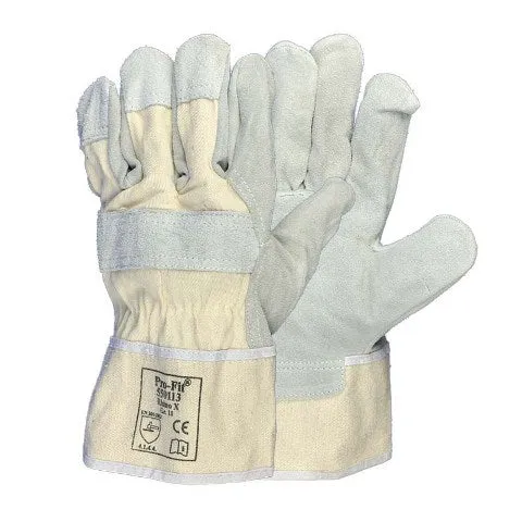 pro-fit-rindspaltleder-handschuhe-arbeitshandschuhe-gr-10-xl image 1