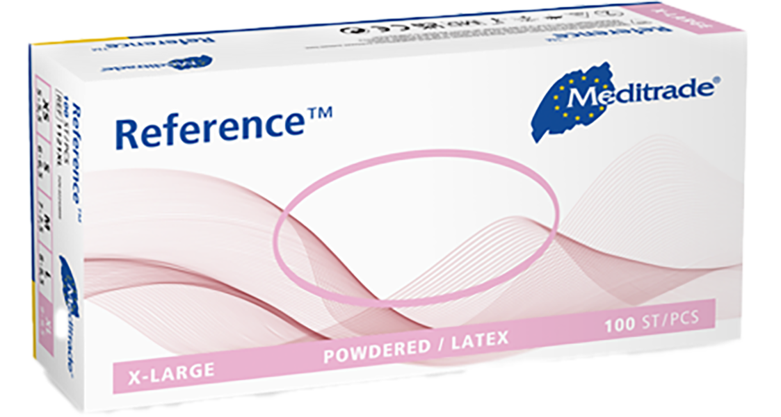 meditrade-reference-latexhandschuhe-gr-e-l-100-st-ck image 1