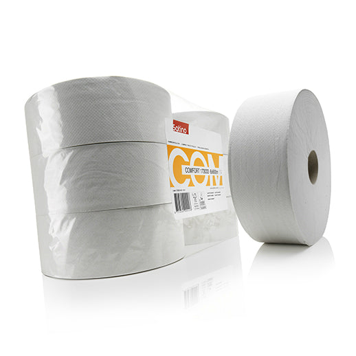 satino-comfort-jumborollen-toilettenpapier-wei-6x600m-1-lagig image 1