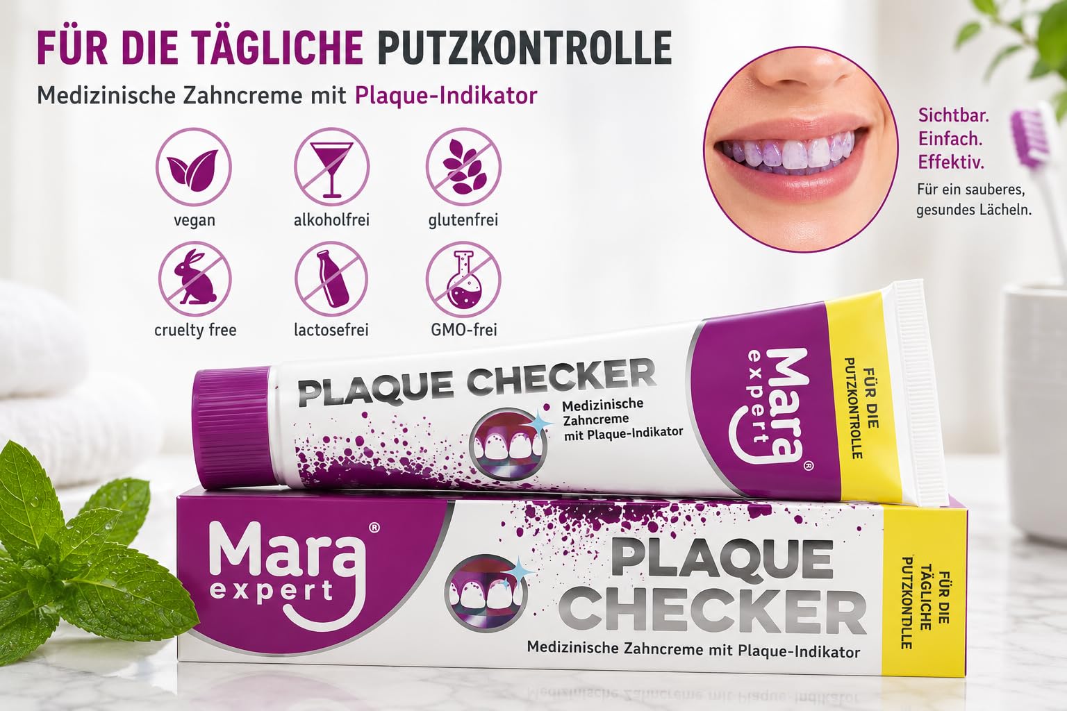 mara-expert-plaque-checker-set-zahnf-rbetabletten-plaque-zahnpasta-3tlg image 8