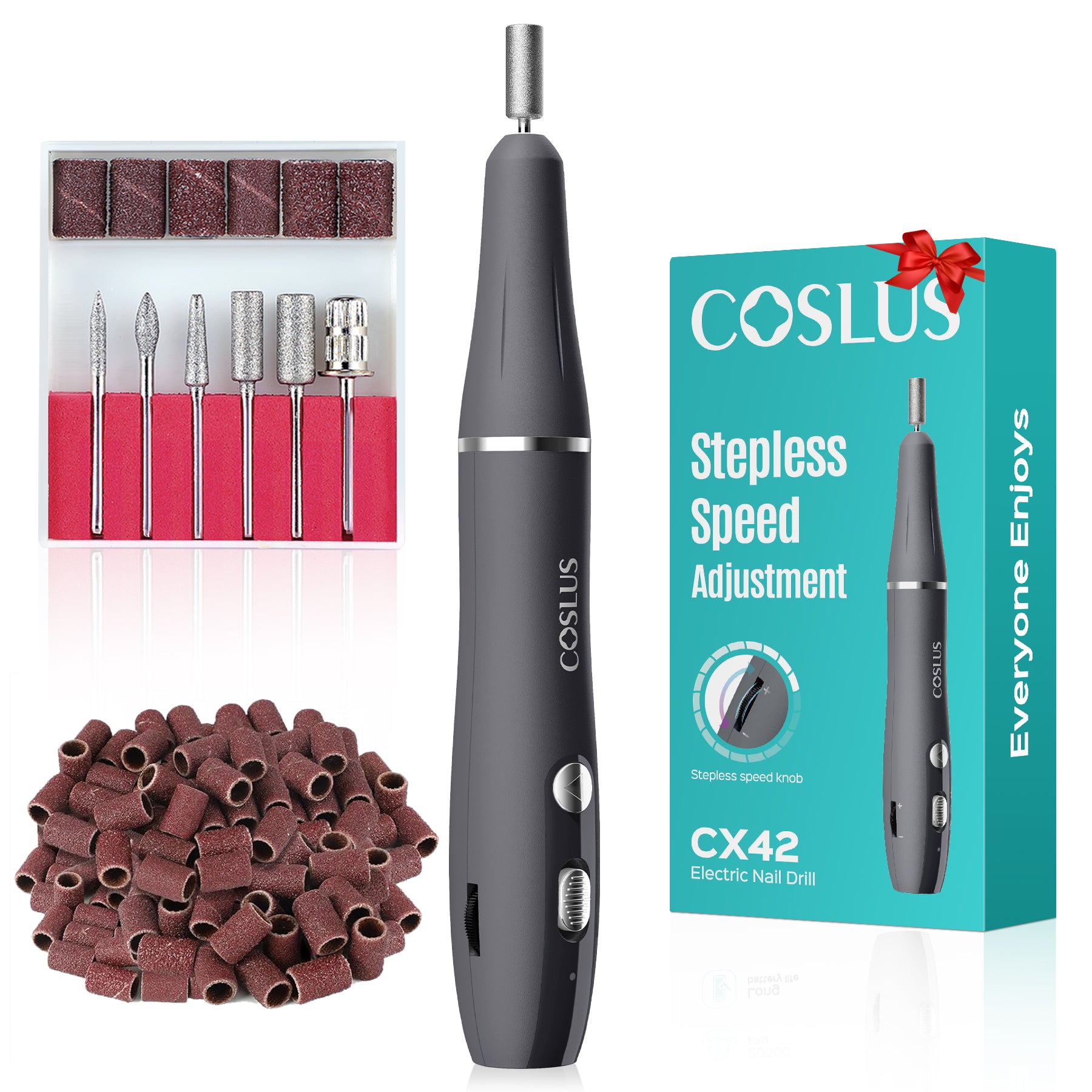 coslus-cx42-nagelfr-ser-elektrisch-kabellos-manik-re-pedik-re image 1