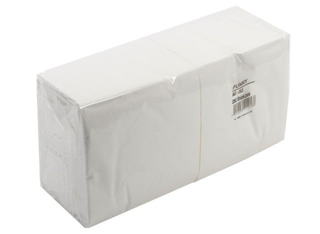 tafelserviette-33x33-wei-2-lagig-250-st-ck-zellstoff image 1