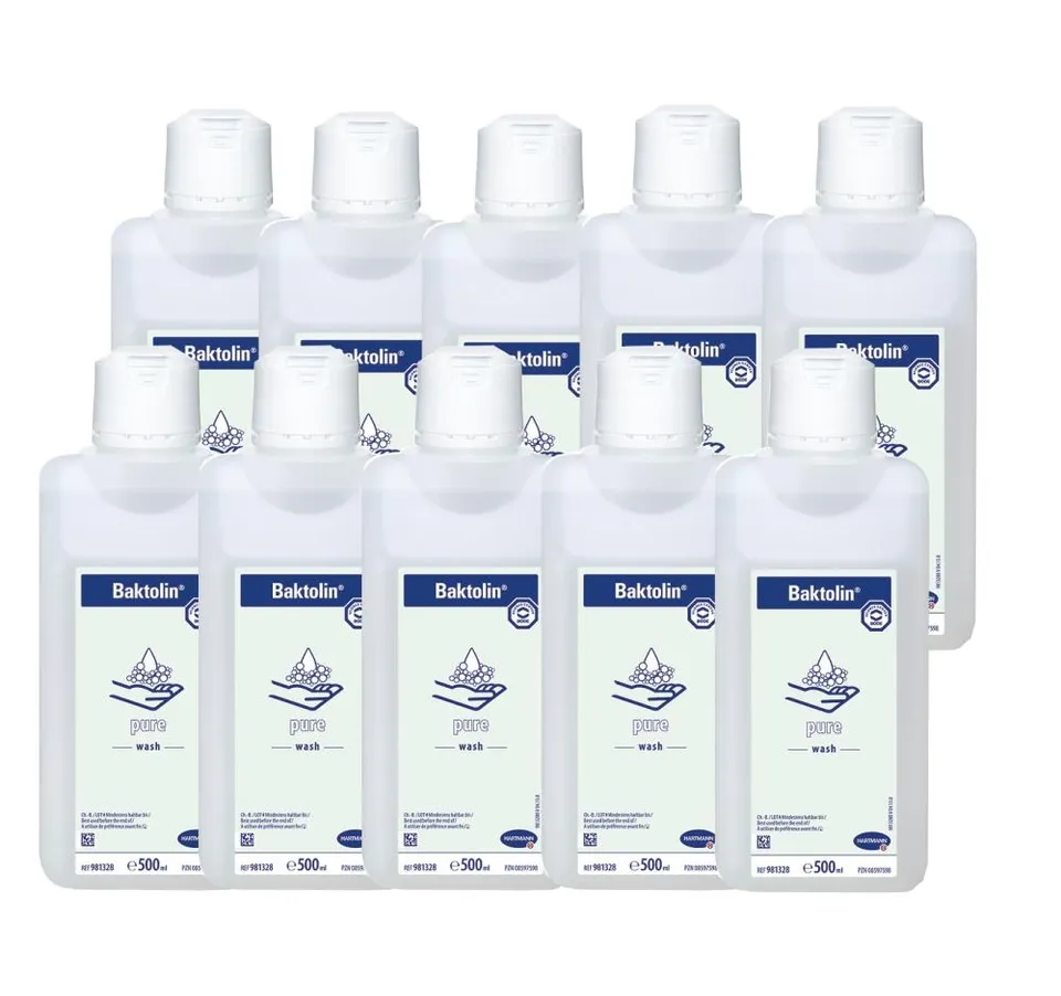 baktolin-pure-waschlotion-10-x-500-ml-parf-mfrei-ph-5-5 image 1