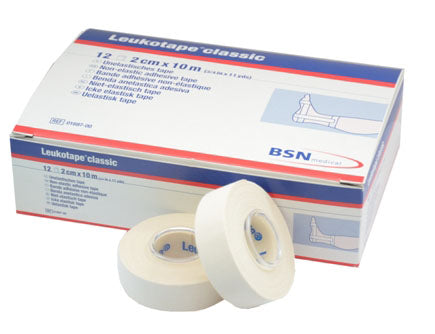 leukotape-classic-tape-2cm-x-10m-wei-12-rollen-unelastisch image 1