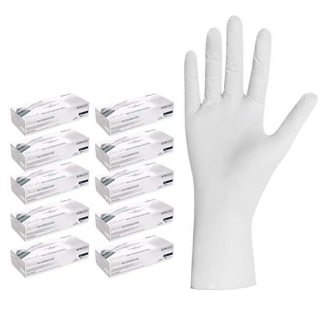 unigloves-white-pearl-nitrilhandschuhe-wei-puderfrei-s-xl image 1
