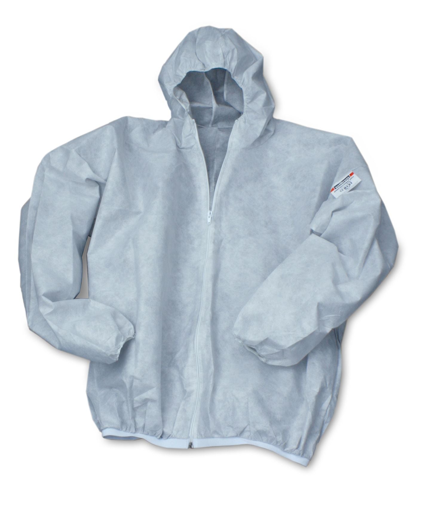 zetdress-paint-tex-plus-z15-malerjacke-hellgrau-l-mit-kapuze image 1