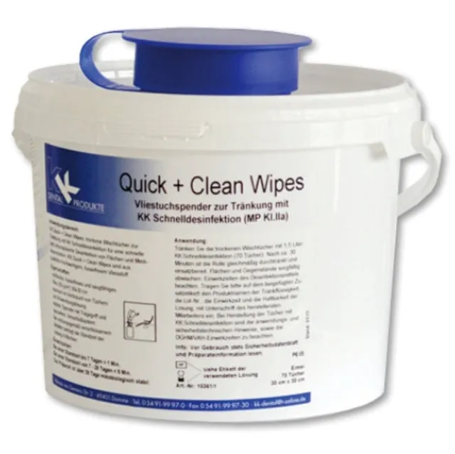kk-quick-clean-vliestuchspender-eimer-3l-leer image 1