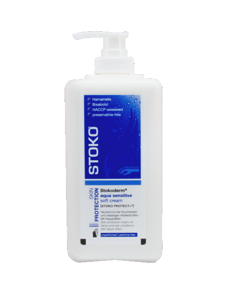 deb-stoko-stokoderm-aqua-sensitiv-hautschutzcreme-500-ml-unparf-miert image 1
