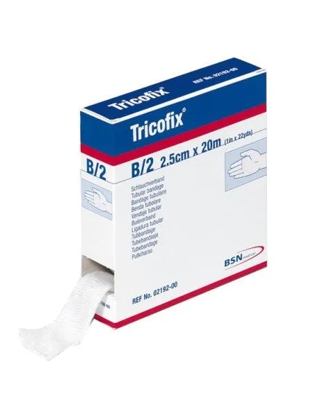 tricofix-schlauchverband-b-2-wei-2-5cm-x-20m-baumwolle image 1