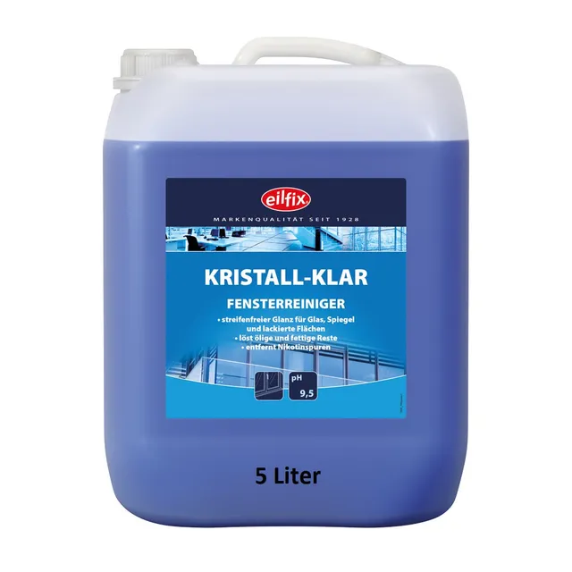 eilfix-kristall-klar-fensterreiniger-5-liter-kanister-streifenfrei image 1