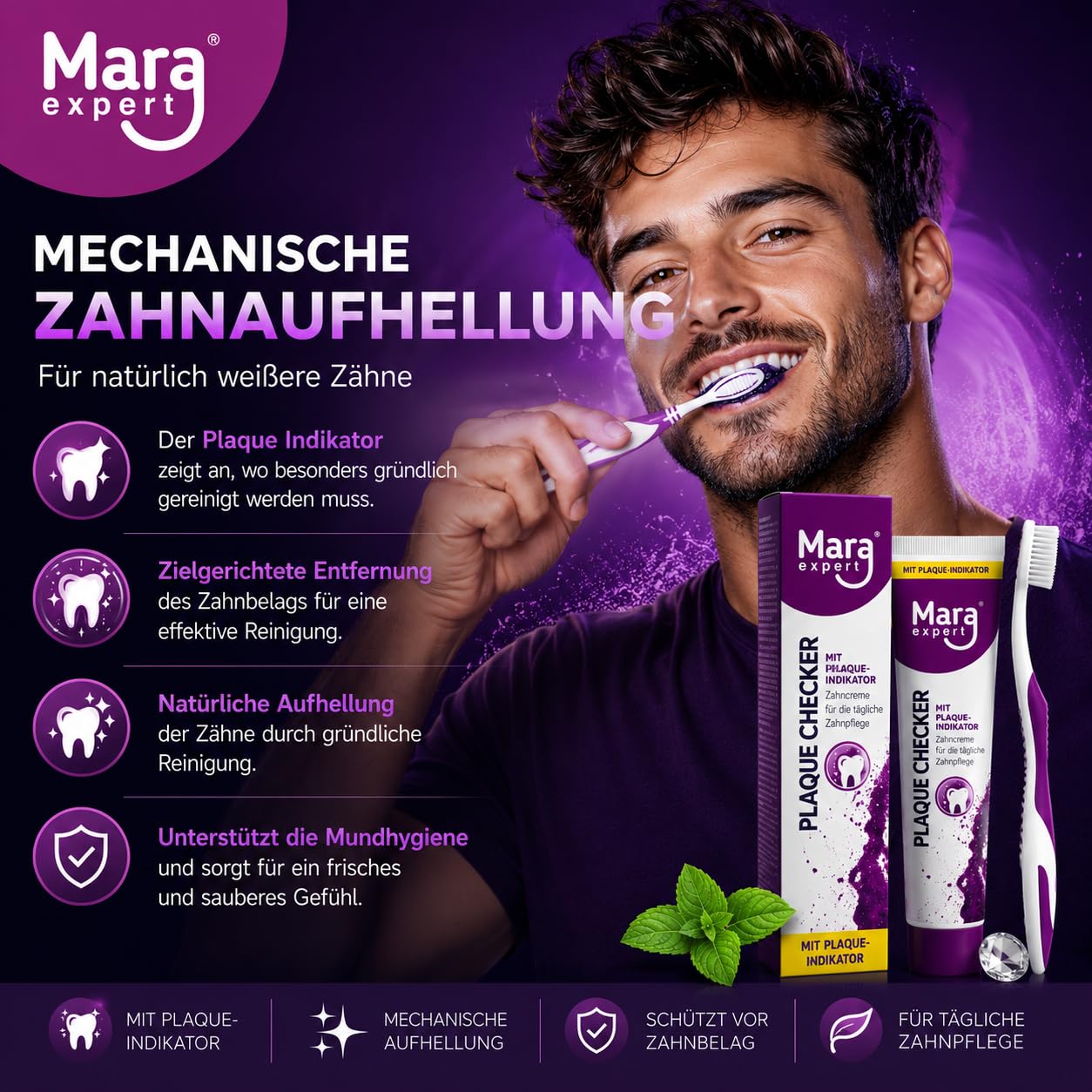 mara-expert-plaque-checker-zahncreme-lila-fluorid-whitening image 7