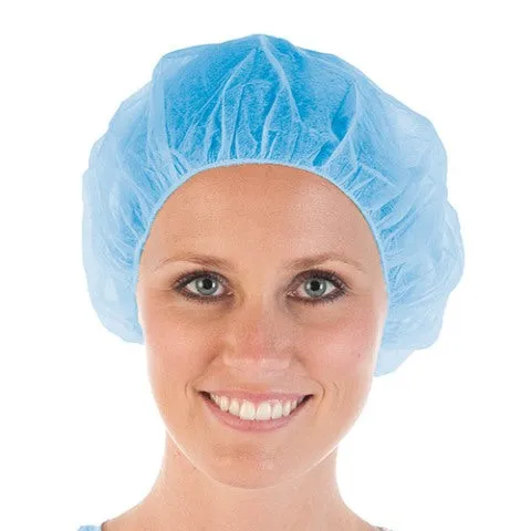 bettina-baretthaube-53-cm-100-st-ck-blau-pp-vlies image 1