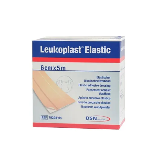 leukoplast-elastic-pflaster-6-cm-x-5-m-latexfrei image 1