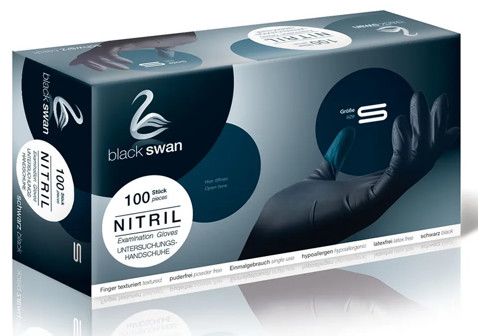care-integral-black-swan-nitrilhandschuhe-l-100-stk image 1