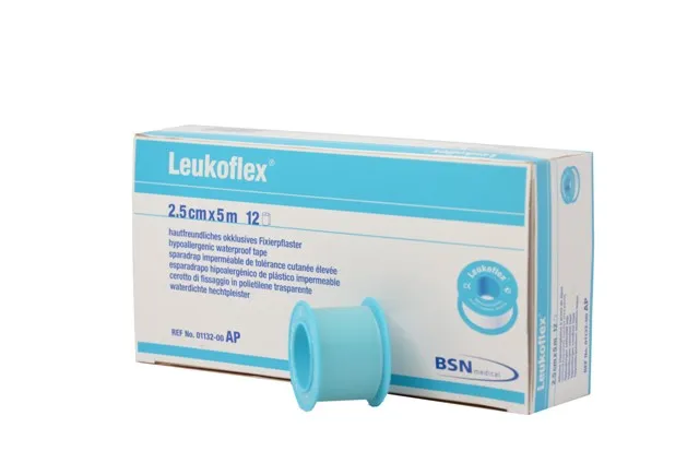 leukoflex-fixierpflaster-2-5-cm-x-5-m-wasserfest image 1