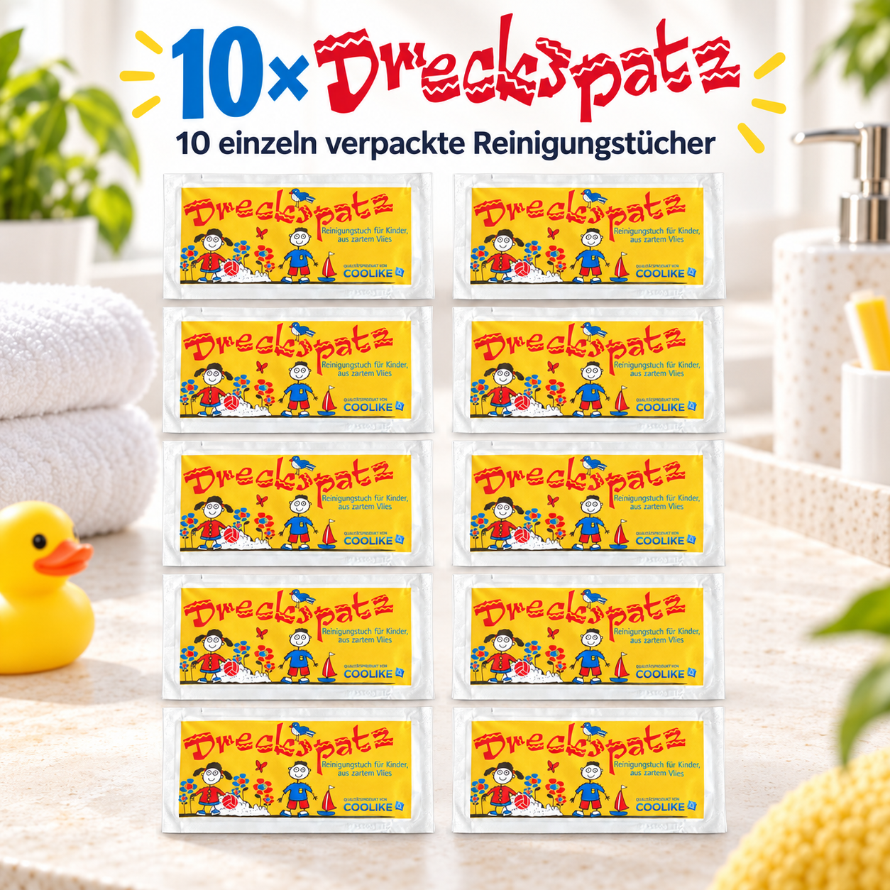 dreckspatz-erfrischungstuch-kinder-10-st-ck-kirschduft-vlies image 2