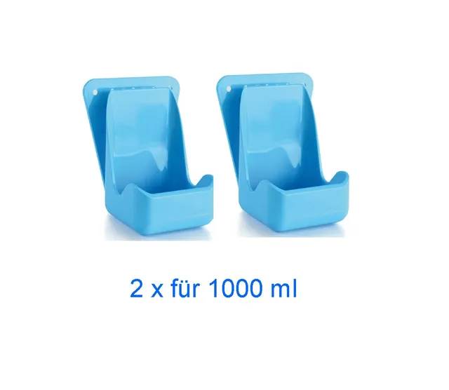 bode-wandhalter-blau-spenderhalter-1-liter-2-st-ck-kunststoff image 1