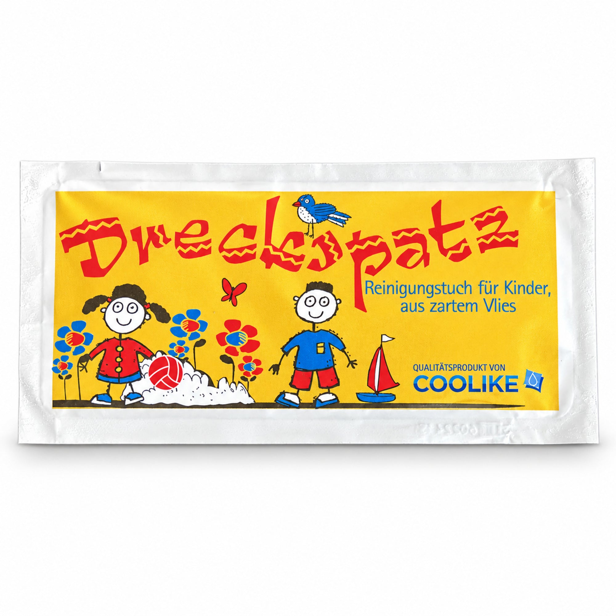 dreckspatz-erfrischungstuch-vlies-kirsche-einzelsachet image 1