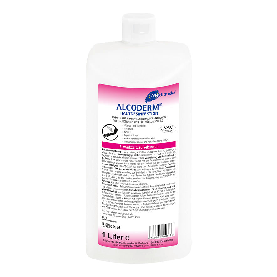meditrade-alcoderm-hautdesinfektion-1-liter-flasche image 1