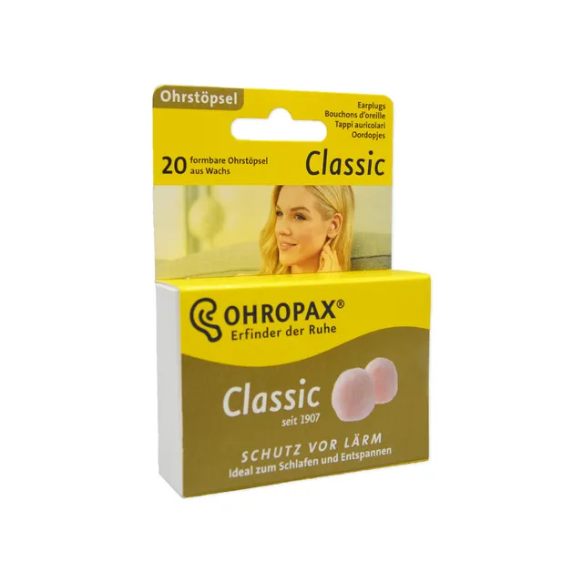 ohropax-classic-ohrst-psel-wachs-20-st-ck-schlafen image 1