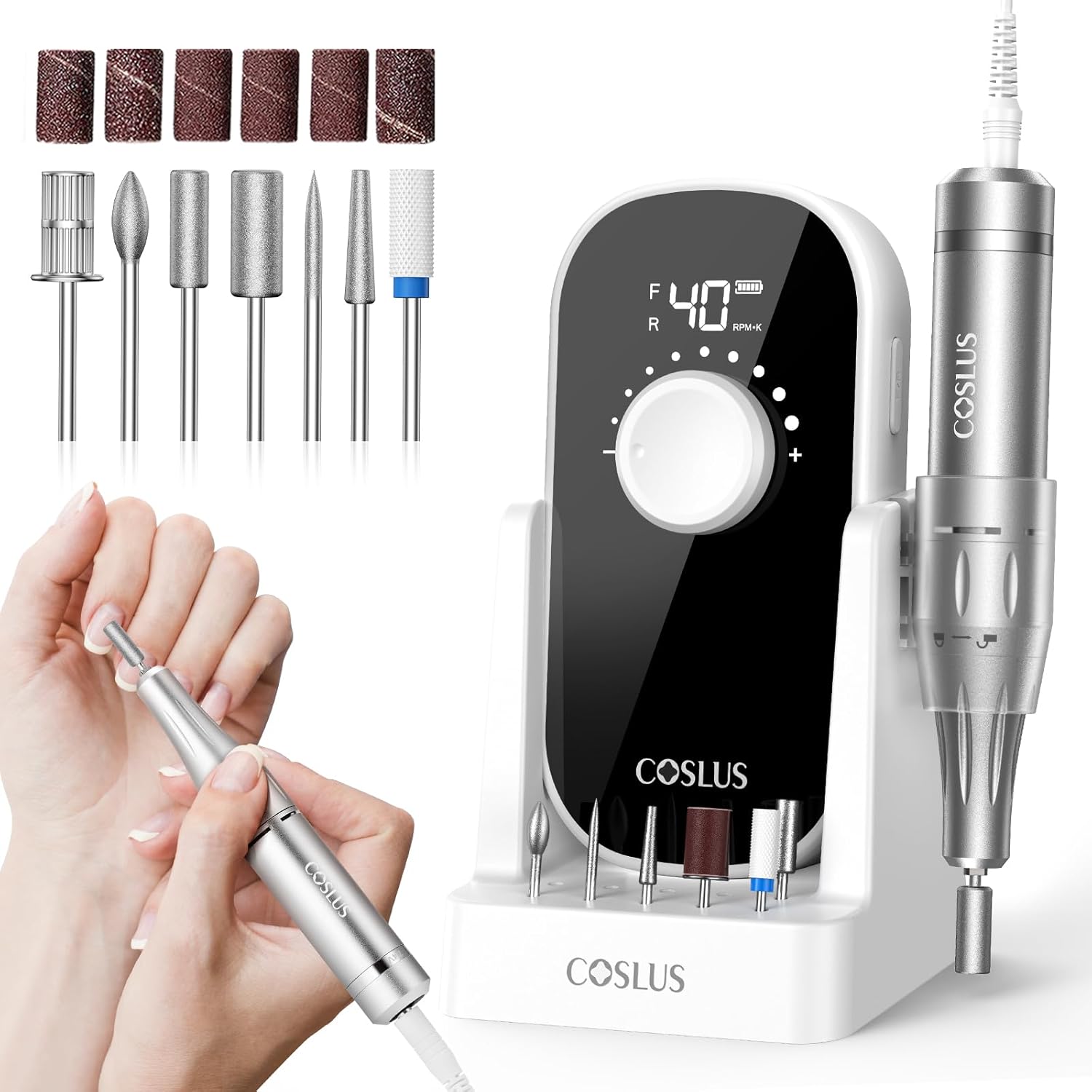 coslus-ex51-nagelfr-ser-schwarz-akku-wiederaufladbar image 8