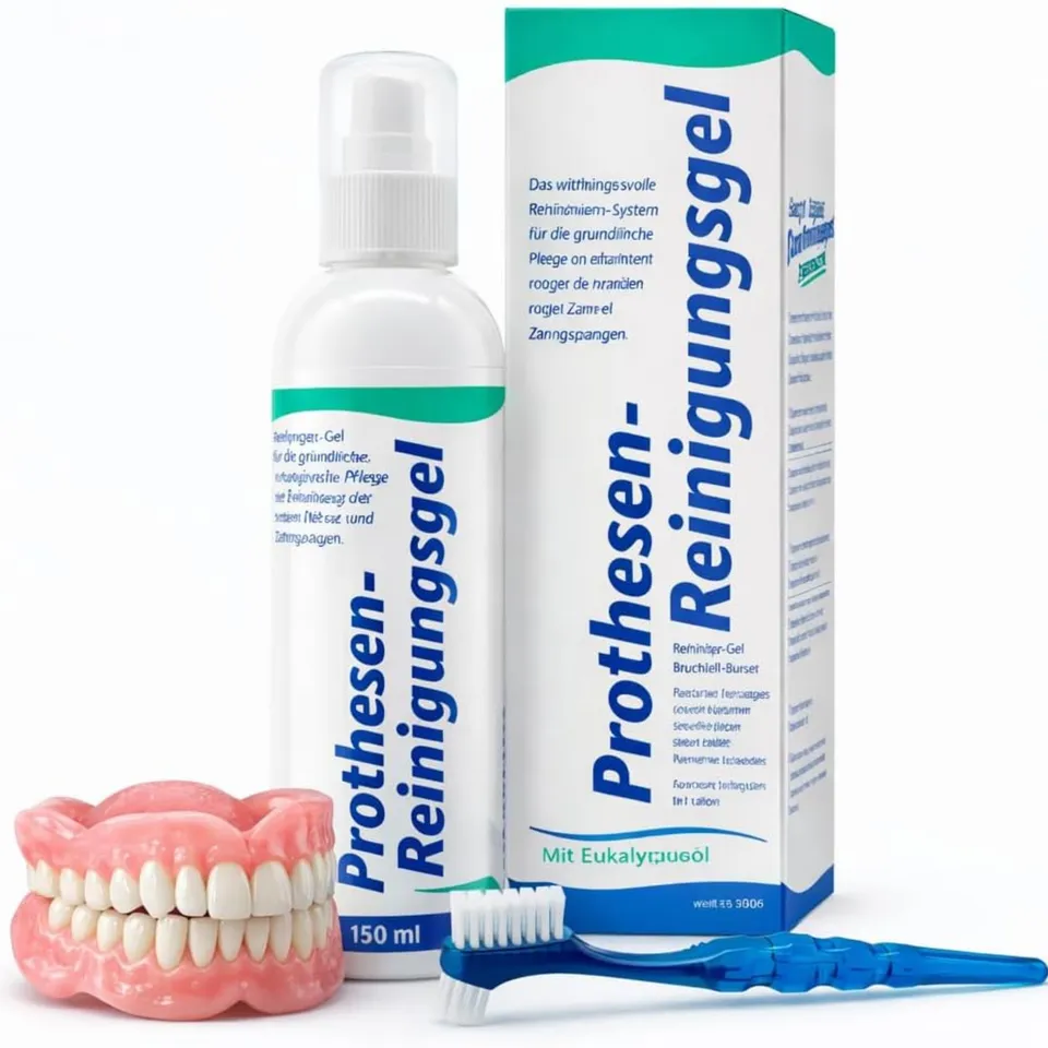kk-prothesen-reinigungsgel-150-ml-mit-b-rste-minze image 1