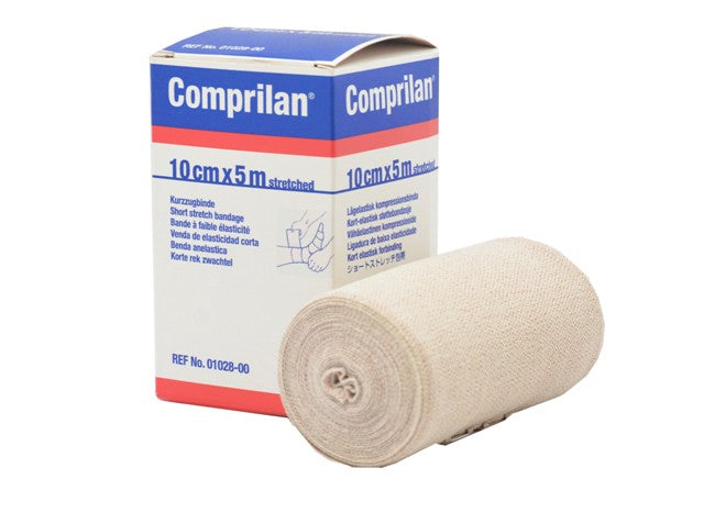 comprilan-kurzzugbinde-10cmx5m-baumwolle-kompressionsbinde image 1