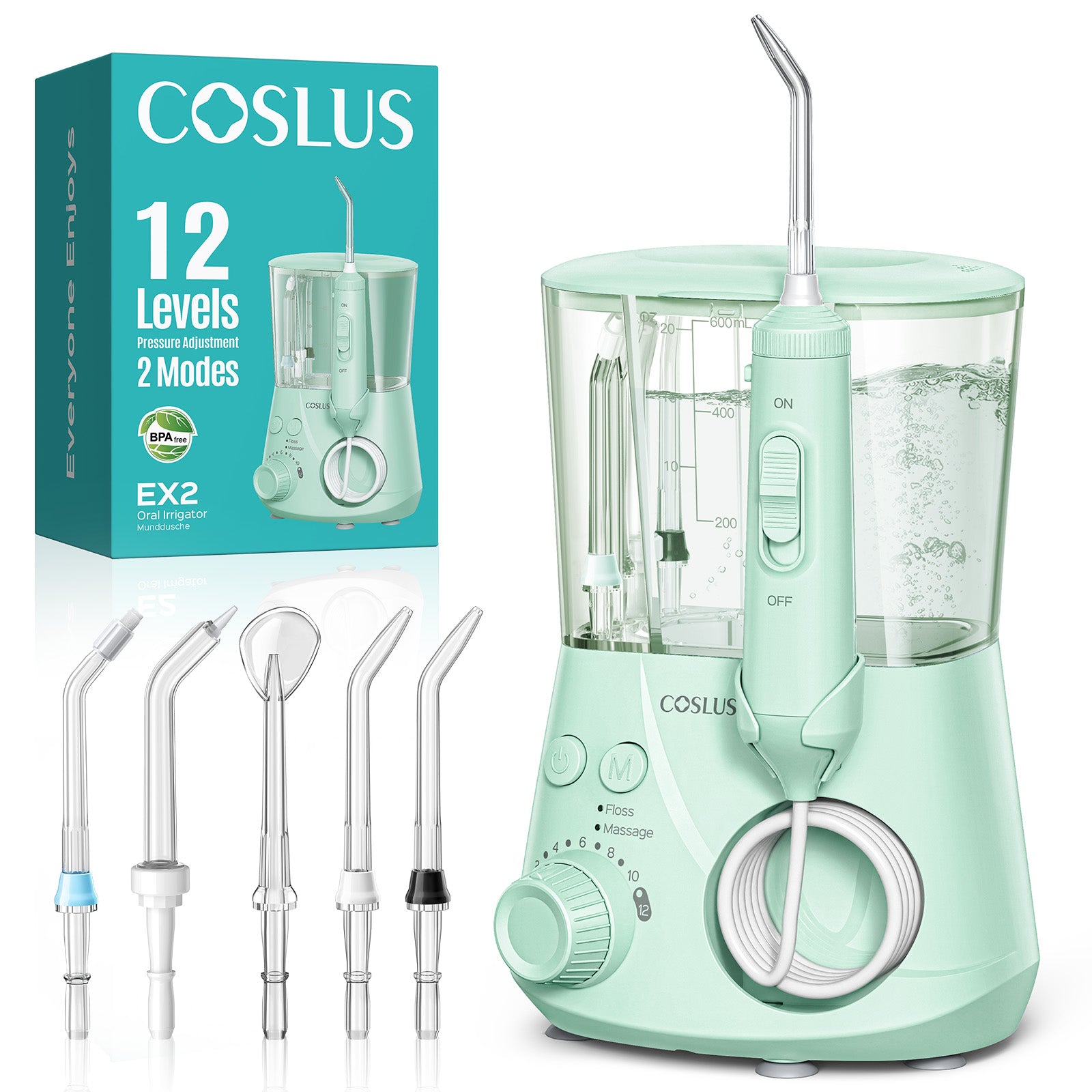 coslus-oral-care-ex2-munddusche-wei-kabellos image 8