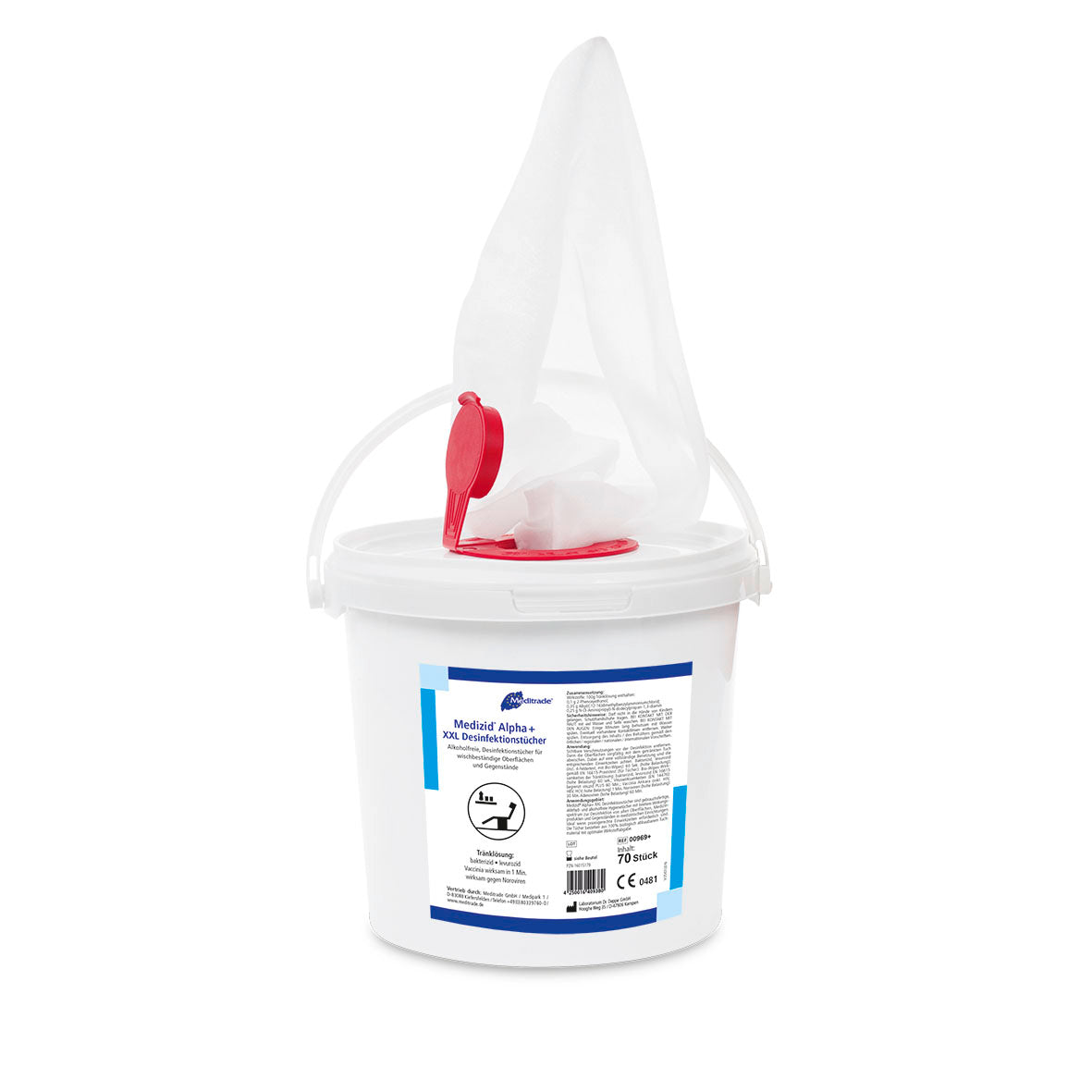 medizid-alpha-desinfektionst-cher-70-t-cher-alkoholfrei-eimer image 1