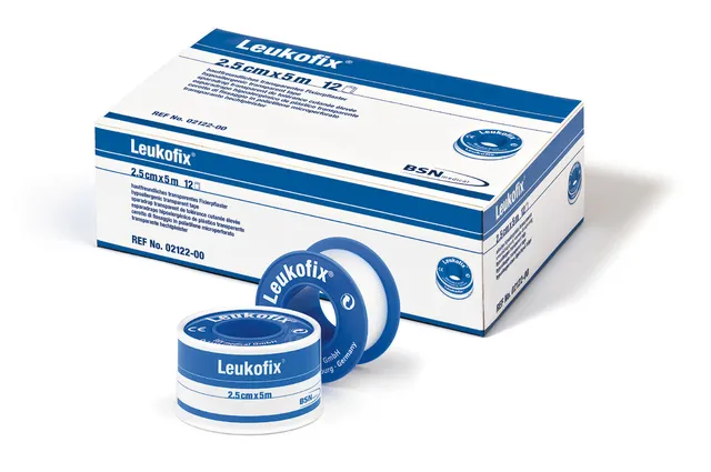 leukofix-fixierpflaster-transparent-2-5-cm-x-5-m-rolle image 1